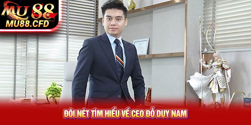 Đôi nét tìm hiểu về CEO Đỗ Duy Nam