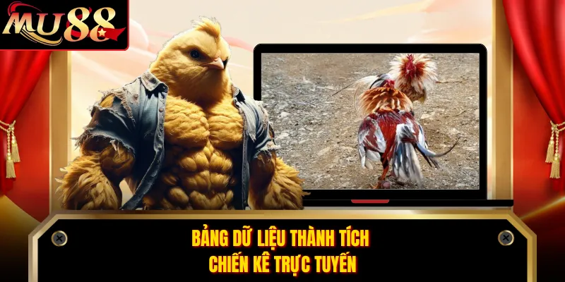 Bảng dữ liệu thành tích chiến kê trực tuyến
