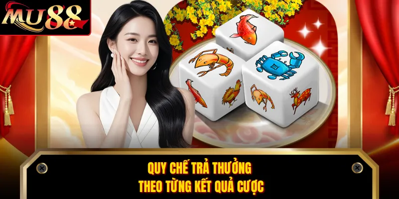 Quy chế trả thưởng theo từng kết quả cược